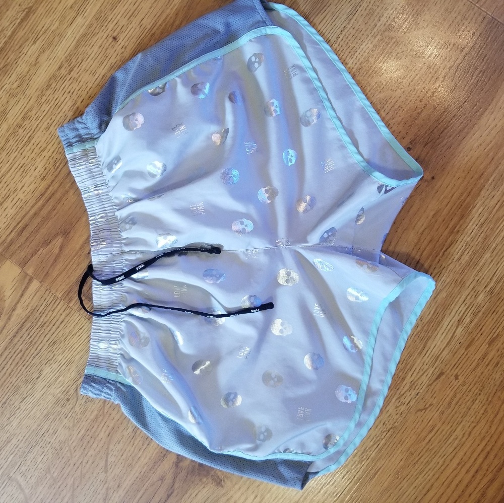 Victoria's Secret VS workout shorts xs skulls